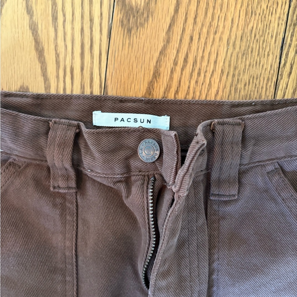 PacSun Brown Corduroy Pants Classic Style